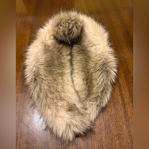 Faux fur scarf
